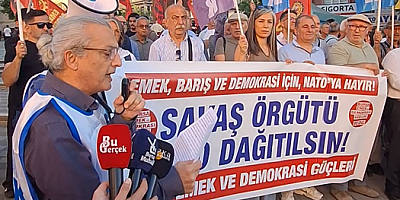 Bursa Emek ve Demokrasi Güçleri'nden NATO zirvesine protesto: 