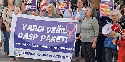 Bursa Kadın Platformu'ndan 12. Yargı Paketi’ne Tepki