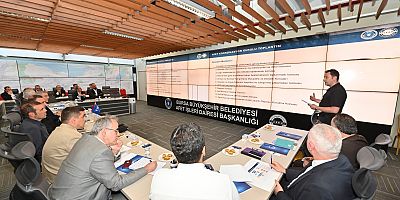 Bursa’nın afet planı AKOM’da masaya yatırıldı