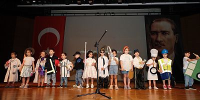 Bursa Yuvam Personel Kreşi’nde yıl sonu heyecanı