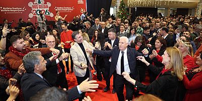 Büyükşehir ailesi yeni yılı birlikte kutladı