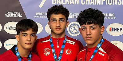 Büyükşehir Belediyesporlu güreşçilerden 3 madalya