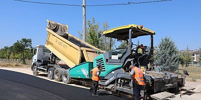Büyükşehir’den Çalıkavak’ta asfalt çalışması