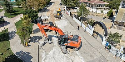 Büyükşehir’den Kayapa TOKİ’de altyapı çalışması