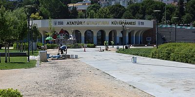 Büyükşehir'den Millet Bahçesi'ne estetik dokunuş