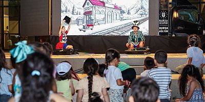Büyükşehir'den miniklere 'İki Bavul Dolusu' eğlence