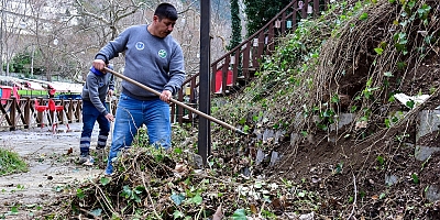 Büyükşehir'den Misi'de dere ve çevre temizliği