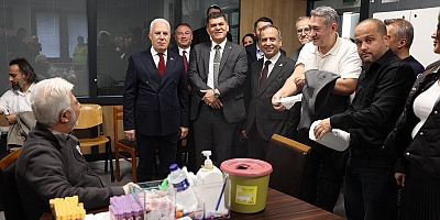 Büyükşehir personeline sağlık taraması