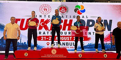 Büyükşehirli Karateci Naz Kayadere’den altın madalya
