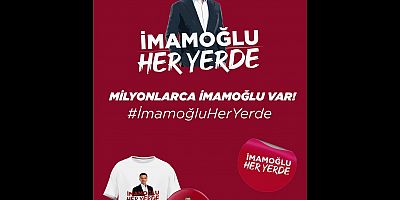 CHP Gençlik Kolları’ndan “İmamoğlu Her Yerde” kampanyası