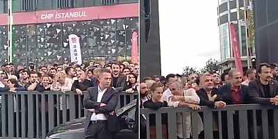 CHP İstanbul İl Başkanlığının önünde nöbet sürüyor