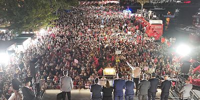 CHP’nin 51. mitingi Sinop’ta! Özgür Özel: Adalet sağlanana kadar meydanlardayız