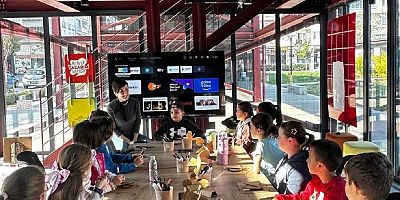 Çocuklar Pancar Deposu’nda sanatla buluştu