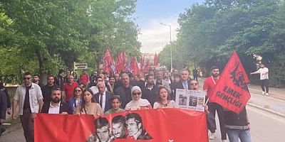 Deniz Gezmiş, Hüseyin İnan ve Yusuf Aslan Bursa'da anıldı