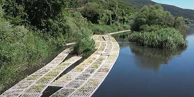 DOĞAL ARITMA PROJESİ YÜZER BİTKİ ADALARI MARMARA’DAKİ MÜSİLAJLA SAVAŞIYOR