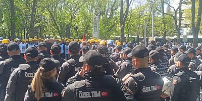 Doruk Madencilik işçilerine polis ablukası: Enerji Bakanlığına yürüyüşe izin verilmedi