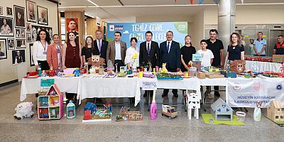 En Çok Atık Toplayan Okulları Erkan  Aydın Ödüllendirdi
