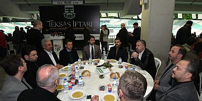 Erkan Aydın Teksaslı Bursasporlular Derneği’nin İftarına Katıldı