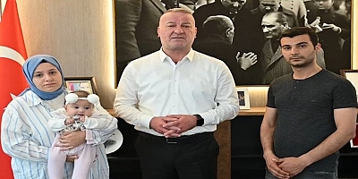 Fatih Karabatı’dan sma hastası Eflin bebek için destek çağrısı