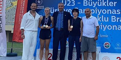 Gemlik Belediyesporlu Beyzanur Türkiye Şampiyonu Oldu