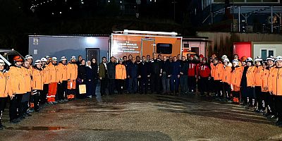 Gemlik'te Afet Tatbikatı