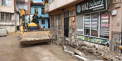 Gemlik'te farklı noktalarda çalışmalar devam ediyor