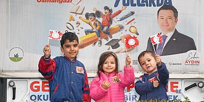 Gezici Kütüphaneden Çocuklara Özel Bayram Turu