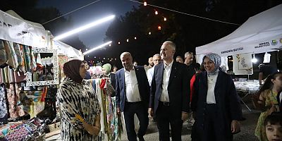 İnegöl Hanımeli Alışveriş Şenliği Devam Ediyor