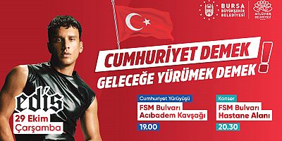 Hep birlikte Cumhuriyet Bayramı’na