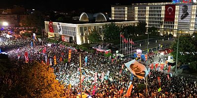 İmamoğlu'nun tutuklanmasının 100. gününde yurttaşlar Saraçhane'de buluştu