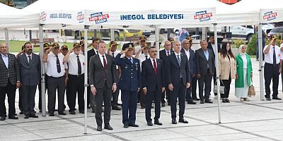 İnegöl’ün Kurtuluşunun 103'ncü yılı törenle kutlandı