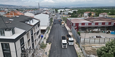 İnegöl'ün üstyapısı yenileniyor