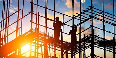 İnşaat üretimi şubatta aylık bazda azalırken yıllık bazda arttı