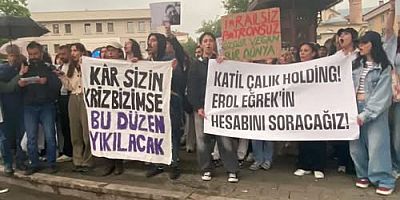 İşçi Erol Eğrek’in öldürülmesi Bursa'da protesto edildi