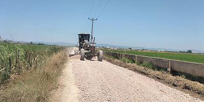 Karacabey Belediyesi Kırsaldaki Arazi Yollarını Düzenleniyor