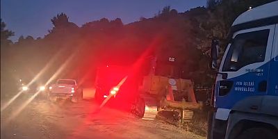 Karacabey Belediyesi’nden Alacaat’taki yangına karşı destek