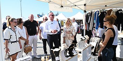 Karacabey’de kadın girişimcilerden renkli alışveriş şenliği