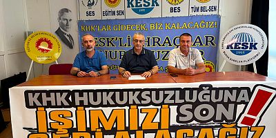 KESK Bursa'dan gözaltı tepkisi: On yıllık bu hukuksuzluğa son verin