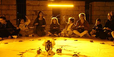 Kız çocukları Zindankapı'da sanat ve tarihle buluştu