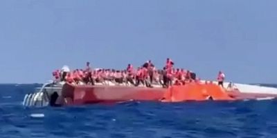 Mersin'e giden feribot Girne açıklarında battı: 267 kişiyi taşıyordu