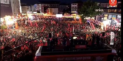 Millet İradesine Sahip Çıkıyor Mitingi Esenler'de Yapıldı