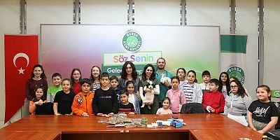 Minik veterinerler görev başında