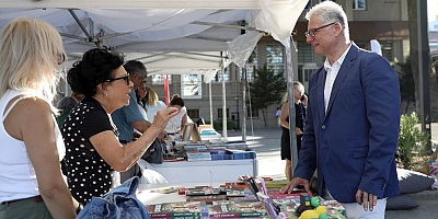  Mudanya kitap fuarında kültür sanata destek