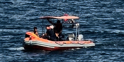 Mudanya Kontrolden çıkan bottaki genç Sahil Güvenlik tarafından kurtarıldı