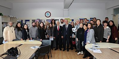 Mustafa Bozbey’den öğretmenlere anlamlı ziyaret