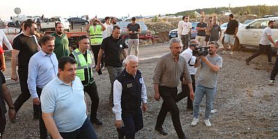 Mustafa Bozbey, “Yangının 6 farklı bölgede bir anda başlamış olması düşündürücü”