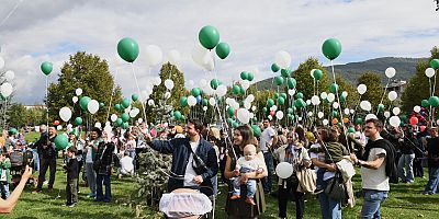 Mutluluk Balonları SMA’lı Çağan Ata Taran İçin Uçuruldu