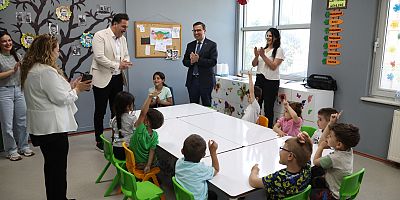 Nilüfer Belediyesi çocukların süt tüketimini destekliyor