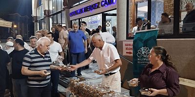 Nilüfer Belediyesi’den kandil simidi ikramı