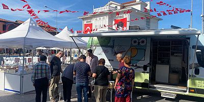 Nilüfer Belediyesi Gezici Kütüphane 7. Mudanya Kitap Fuarı’nda 